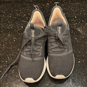 Adidas Woman’s Charcoal Knit Sneakers